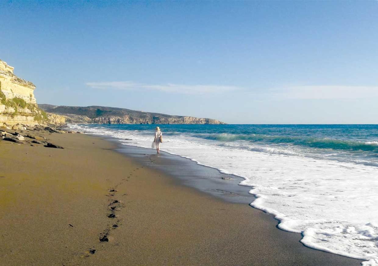 Stonehouse Olivelia - Afrathias Beach Tympaki Bagian luar foto