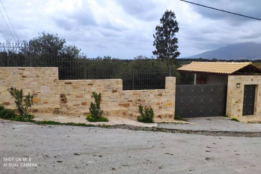 Stonehouse Olivelia - Afrathias Beach Tympaki Bagian luar foto