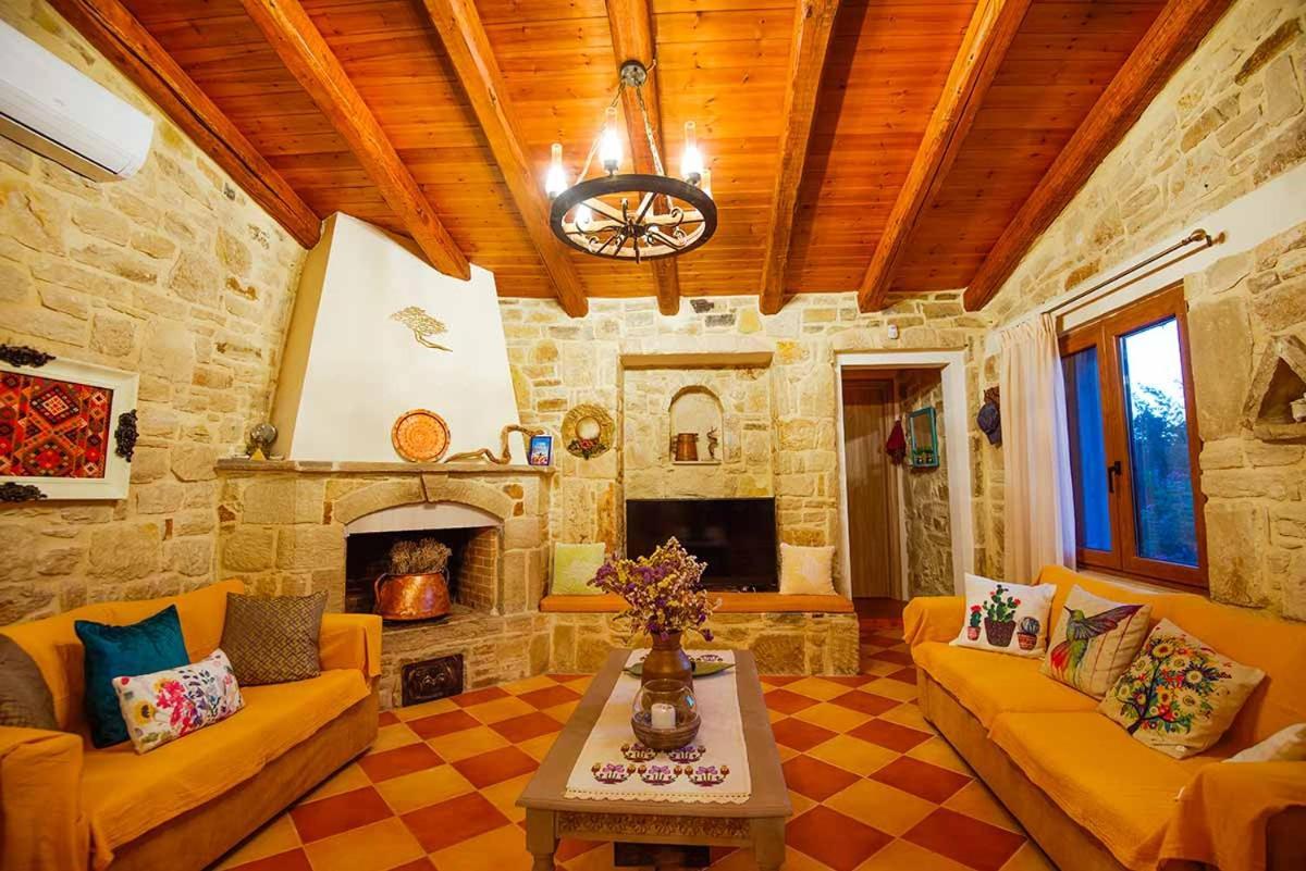 Stonehouse Olivelia - Afrathias Beach Tympaki Bagian luar foto