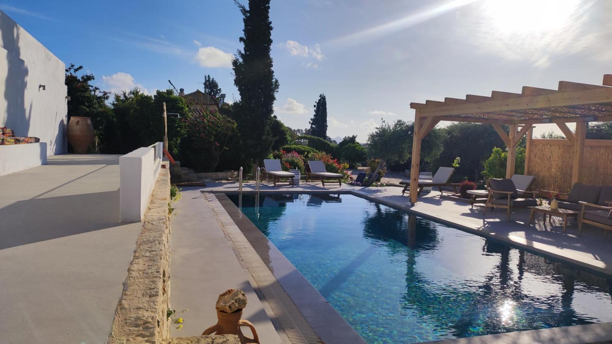 Stonehouse Olivelia - Afrathias Beach Tympaki Bagian luar foto