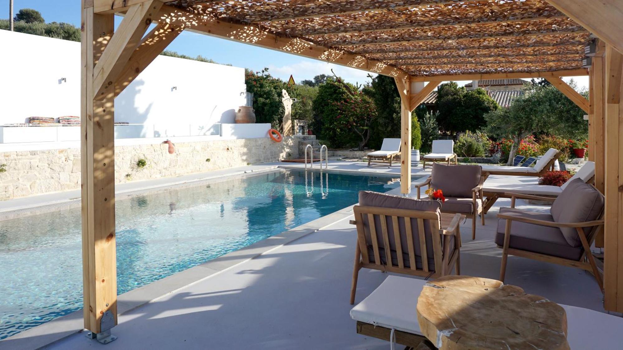 Stonehouse Olivelia - Afrathias Beach Tympaki Bagian luar foto